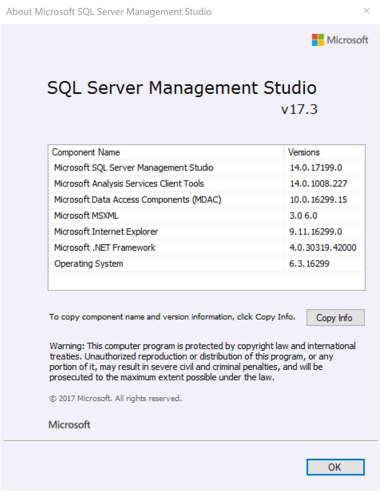 Ms sql server management studio 17 - psadoindependent