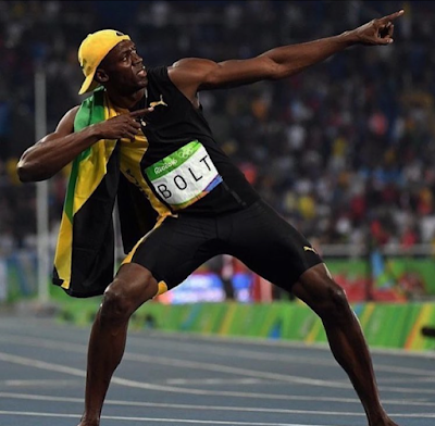 1a1 Usain Bolt remains the fastest man in the world three times in a row!