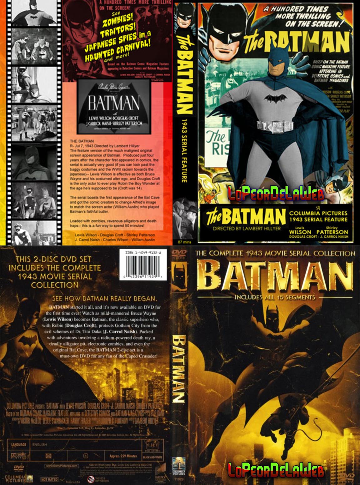 The Batman (1943 - Serie - Episodios 6 al 10 de 15) [Pedido]