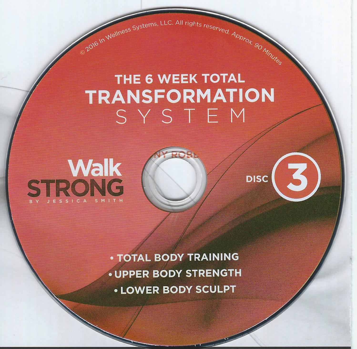 Saundra Jessica Smith Walk Strong 6 Week Total Transformation System