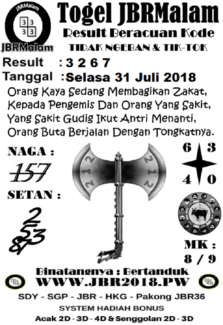 Prediksi Syair Togel Hongkong 31 Juli 2018 Live Draw Togel Sgp Dan Hongkong Kumpulan Syair Dan Paito Warna