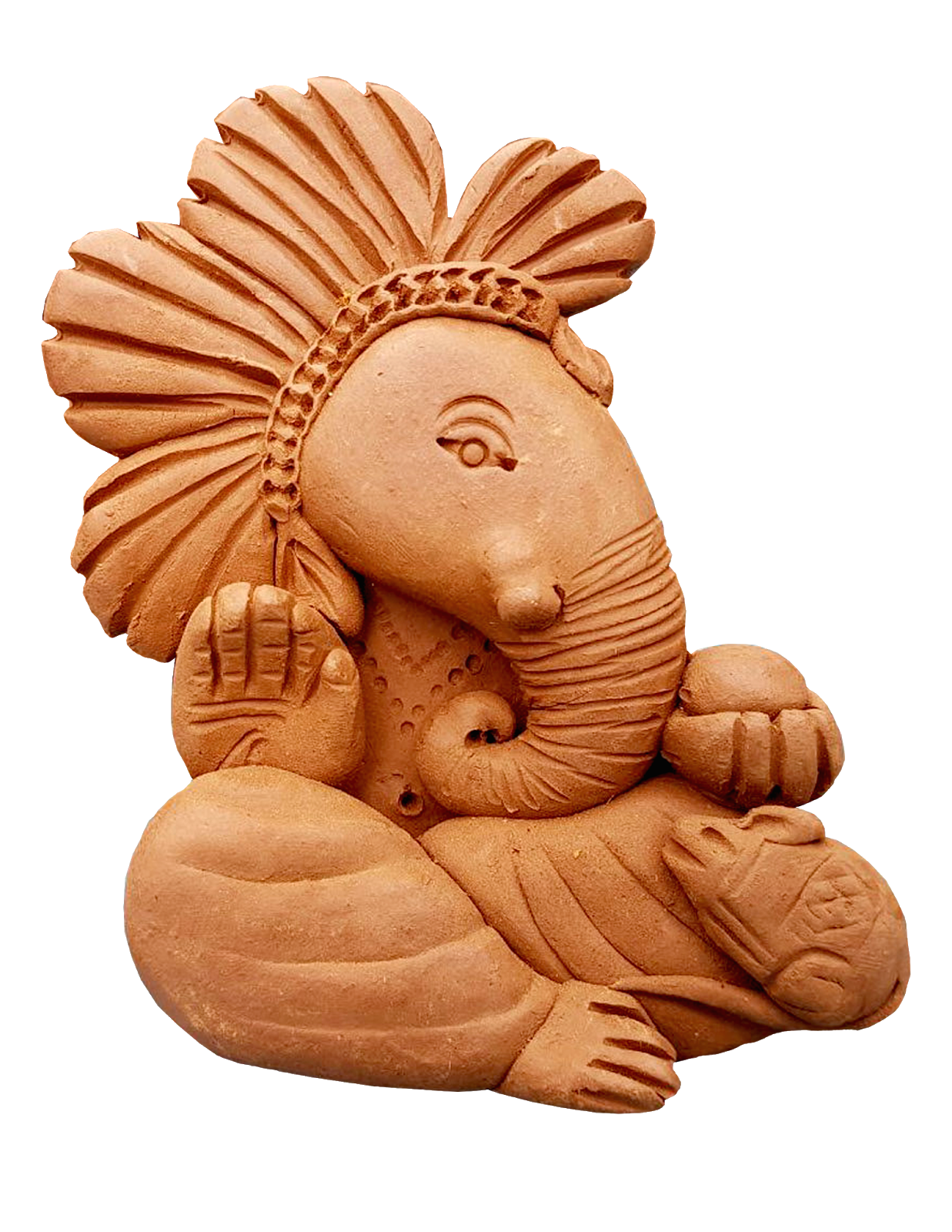 Ganesh golden wallpaper statue hd purepng transparent Lord ganesh Clay Idols in Png free Download-Lord Vinayaka Png images