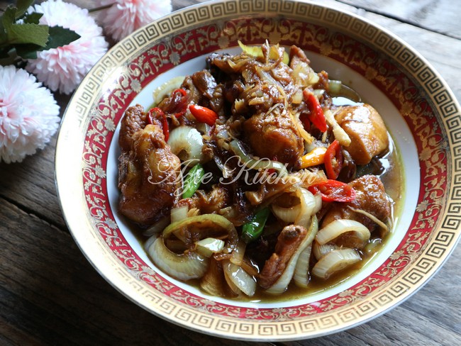 Ayam Goreng Halia Yang Sedap - Azie Kitchen