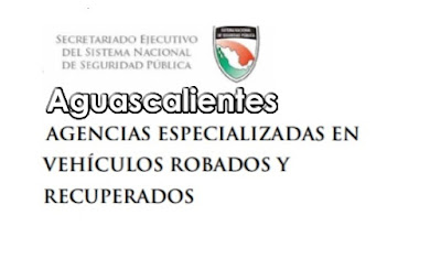 Texto en negro de Repuve Aguascalientes Vehículos recuperados Texto en negro de Repuve Aguascalientes Vehículos recuperados