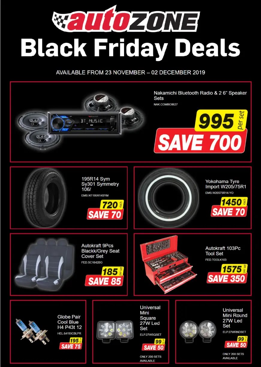 [Live 2019] Autozone Black Friday Deals