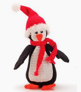 PATRON GRATIS PINGÜINO AMIGURUMI 