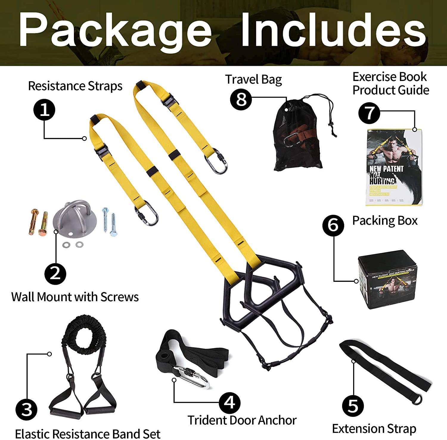 Health and Sport Promotions Clothink Bodyweight Resistance Straps