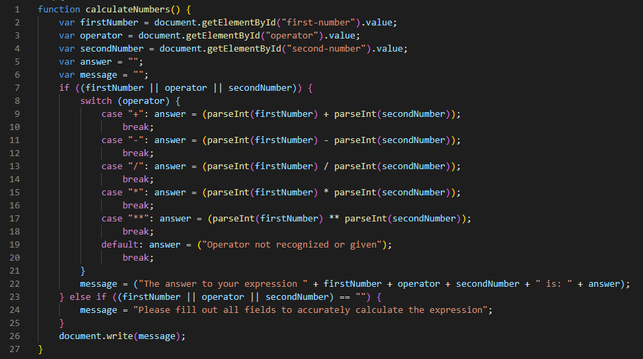How To Make A Simple Calculator Using HTML, CSS and JavaScript