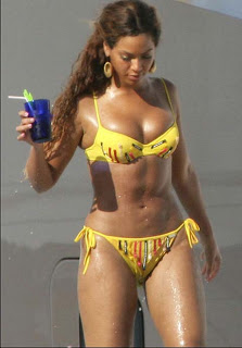 Beyonce Knowles most desirable bikini clad