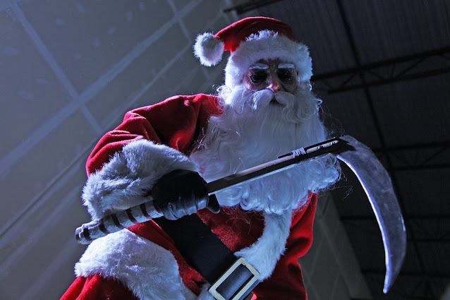 Papai Noel filme de terror natal sangrento