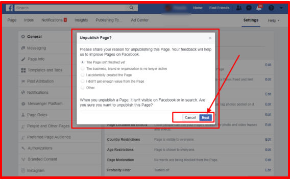 How to Make A Page Private On Facebook New 2019