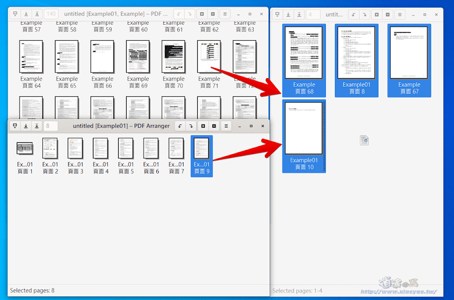 PDF Arranger 簡單實用的 PDF 工具軟體