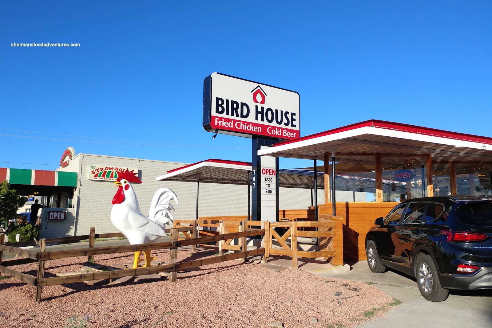 Sherman's Food Adventures Birdhouse