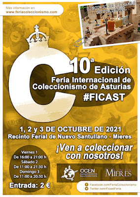 feria, coleccionismo, Mieres, cartel