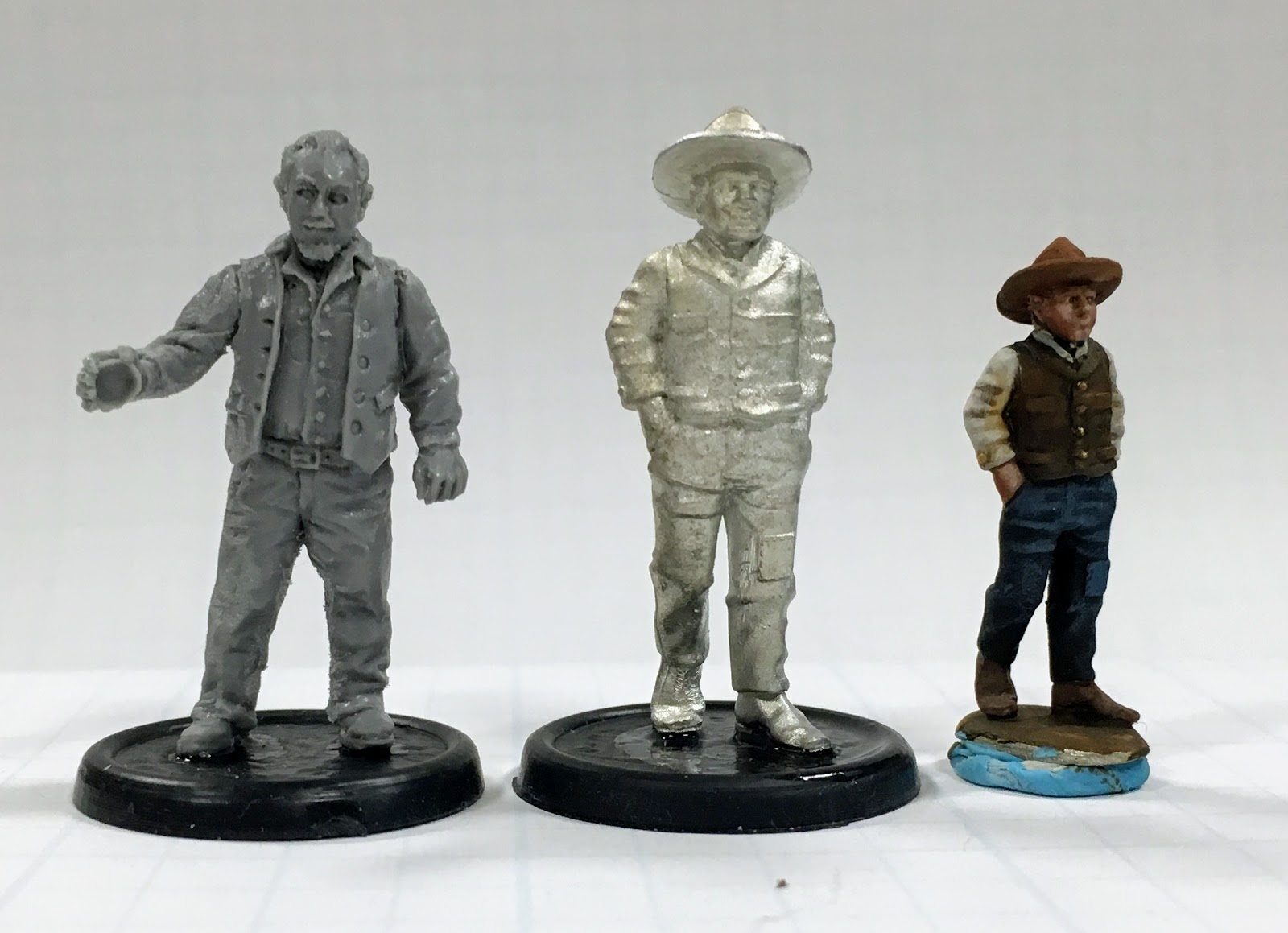 Wargames and Railroads C&N Railroad Project O Scale Miniatures