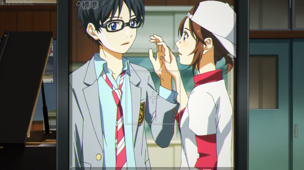 Your Lie In April Episode 1 Crimson Melody: Your Lie in April - Episode 1 (Monotone/Colourful)