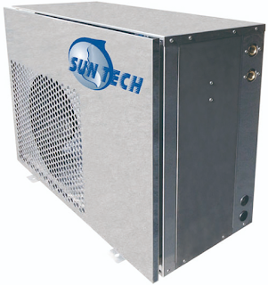 Điện tử, điện lạnh: SOHOTECH cung cấp lắp đặt máy nước nóng trung tâm gia đìn May-bom-nhiet-suntech-hp-03WD