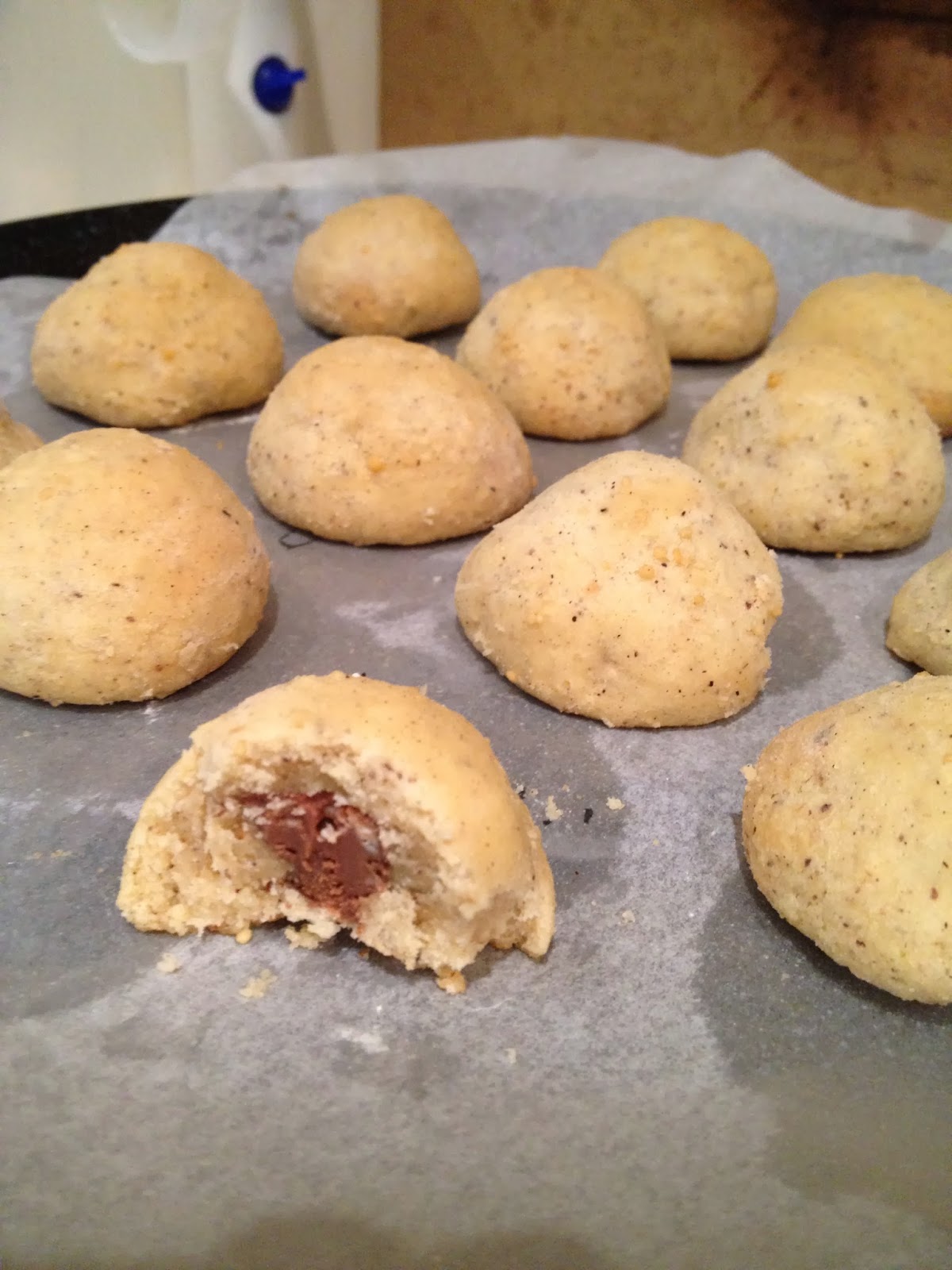 Nutella Filled Hazelnut Cookies Boy Meets Bowl