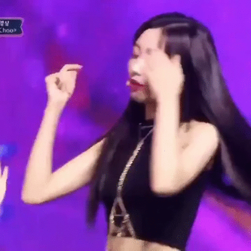 러블리즈 블랙빵 류수정
