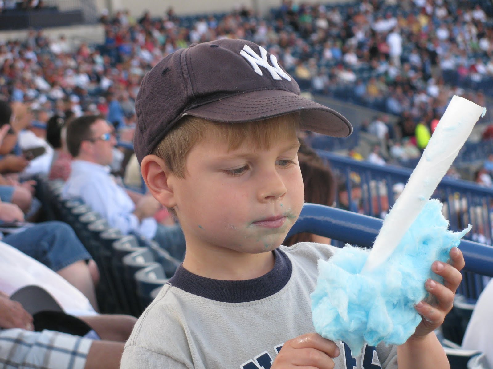 Diane and Bob baseball or cotton candy?