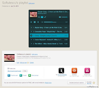 Creează audio player online + screenshot 1