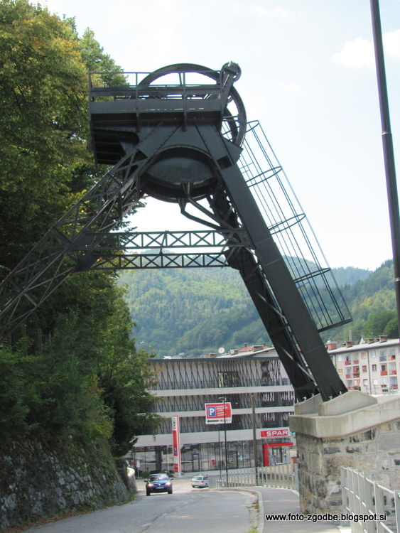 Idrija, tehnična dediščina Slovenija, S. Primorska
