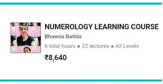 full course pof numerlogy