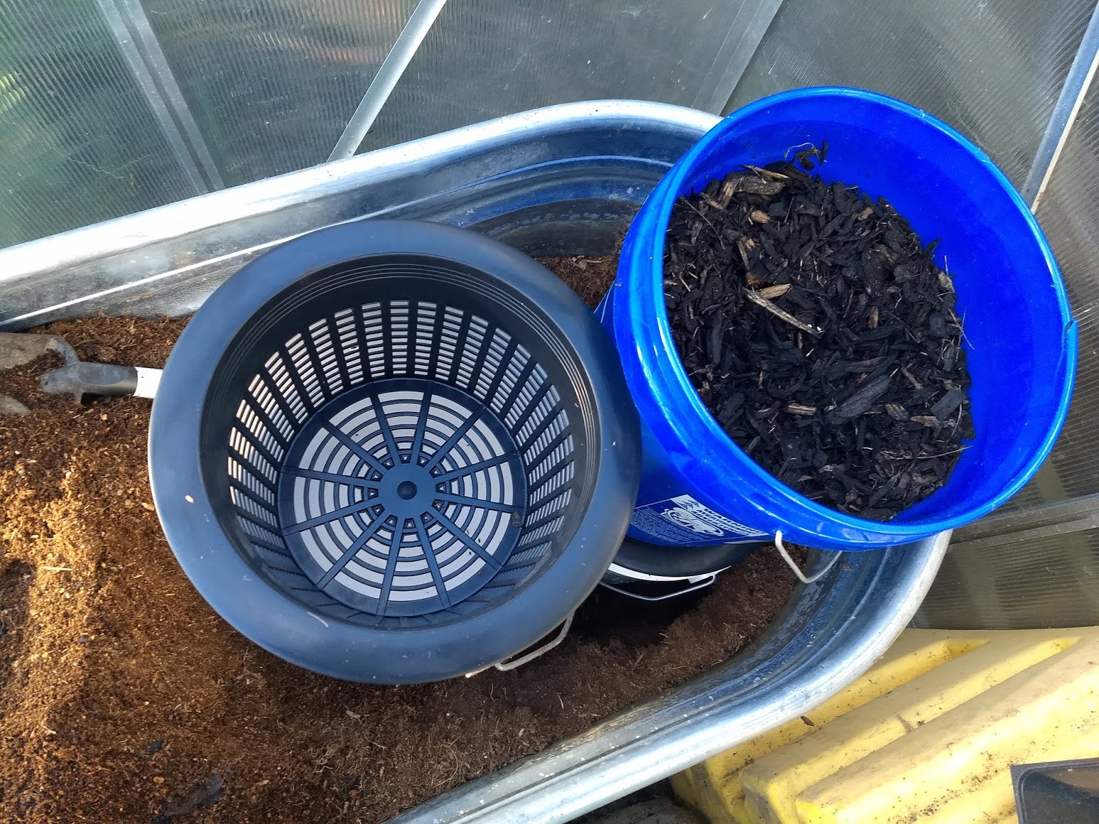 The Scientific Gardener Buckets and Hydroponic Baskets for Growing