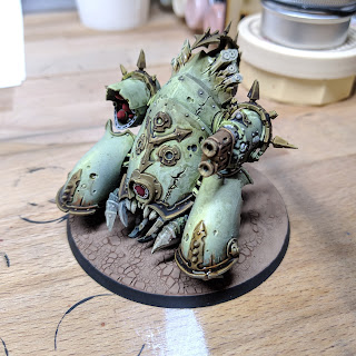 Painting the Death Guard, my AoP winning Army