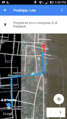 PETA LOKASI TOKO MITRA ELEKTRONIK di google Map