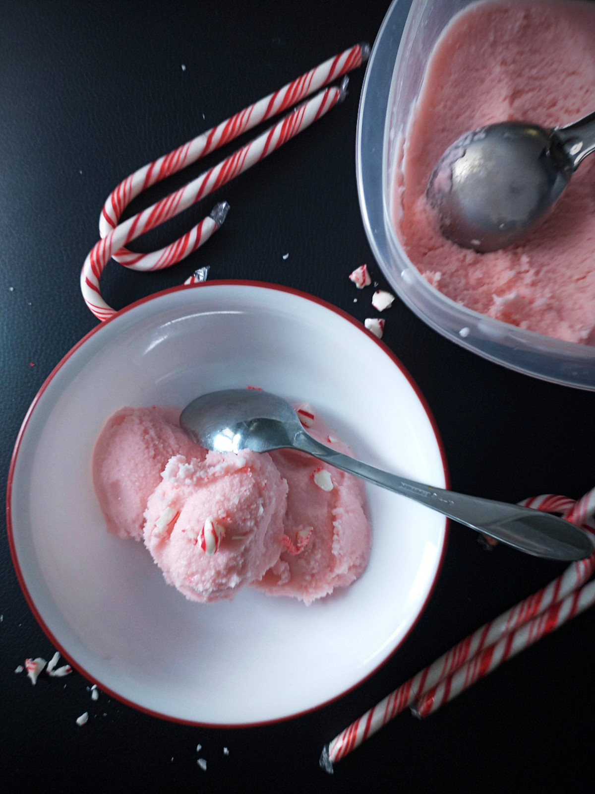 Homemade Dairy Free Peppermint Ice cream Limitless Allergies