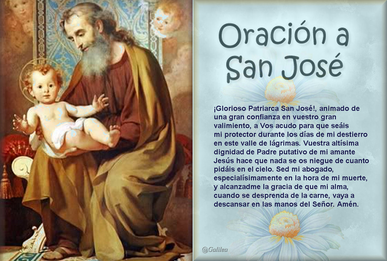 Oración a San José.