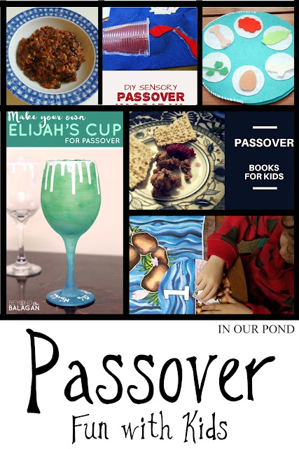 Passover Activities and Recipes for Kids from In Our Pond 