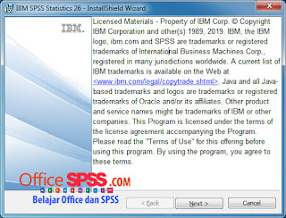 Cara Install IBM SPSS Statistic Versi 26 Terbaru 2020