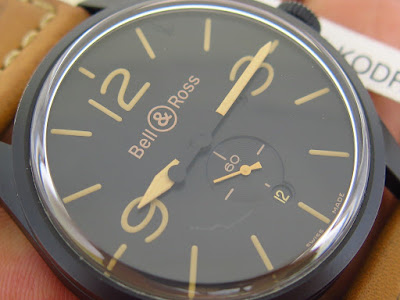 Maximuswatches Jual Beli Jam Tangan Second Baru Original Koleksi Jam Maximus Www Maximuswatches Com Bell Ross 123 95 Pvd Case 41mm Sub Second Brown Leather Strap Automatic Sold