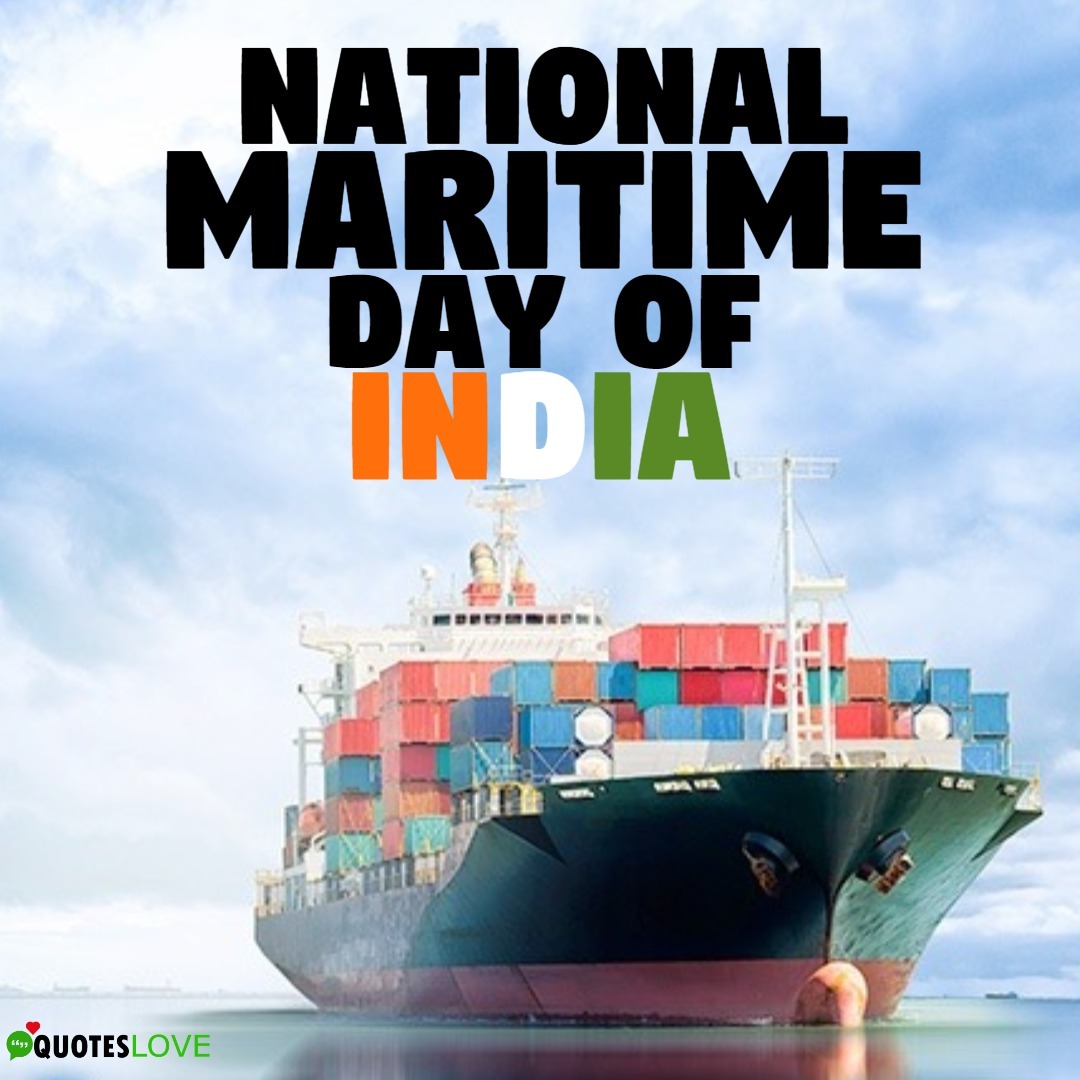 (Latest) National Maritime Day India Images, Poster, Wallpaper