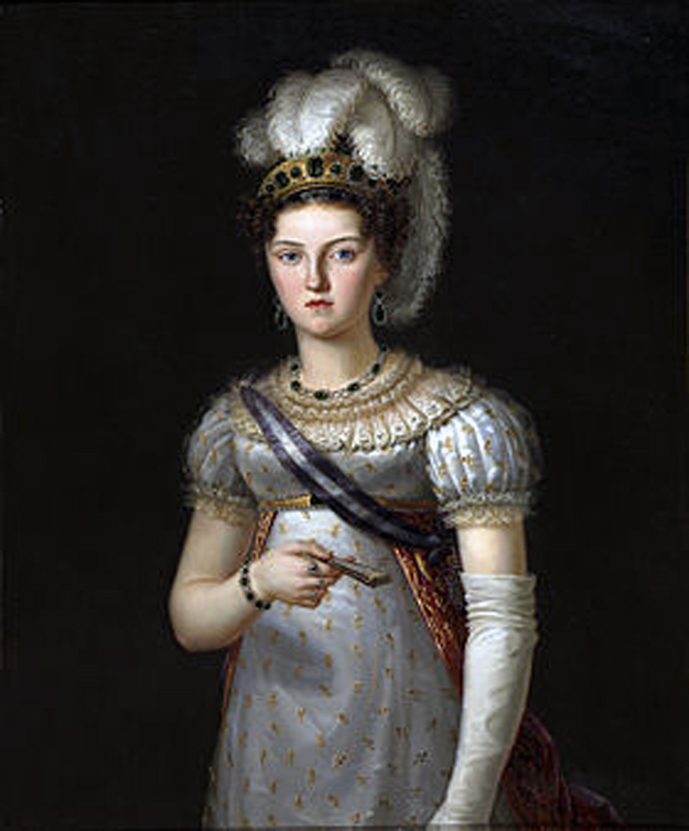 María Josefa Amalia de Sajonia, tercera esposa de Fernando VII