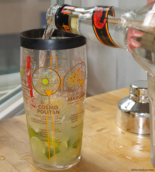 Cachaça, lima y azúcar HortoGourmet