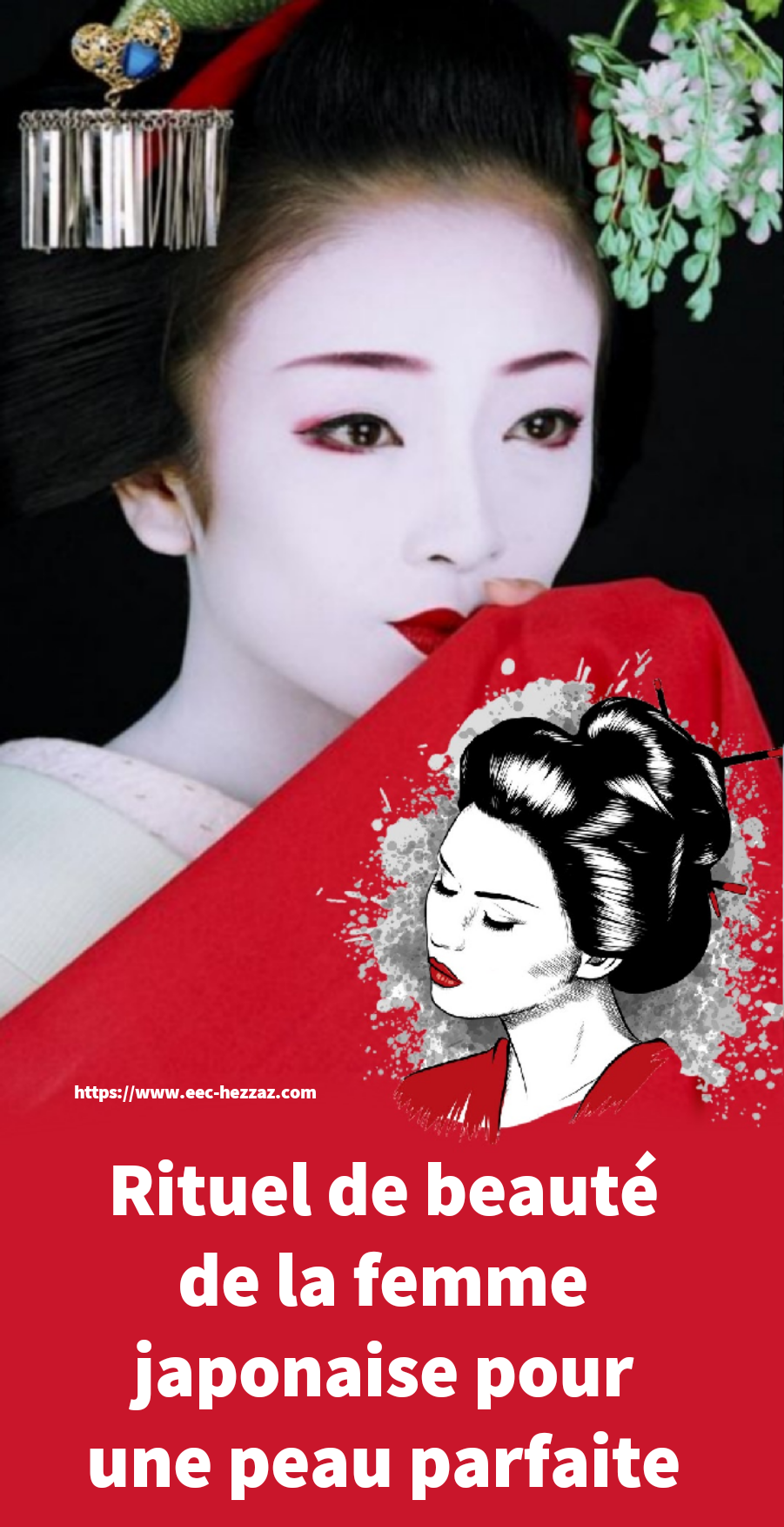 Rituel de beauté de la femme japonaise pour une peau parfaite