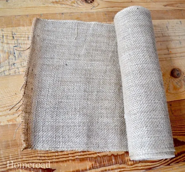 roll of burlap