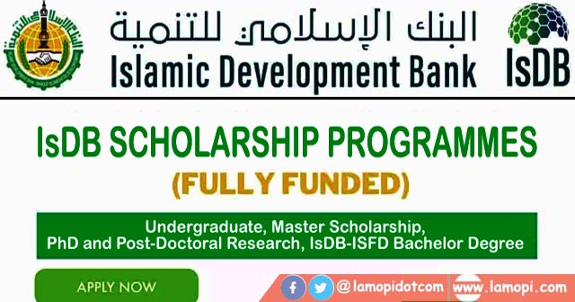 Isdb Scholarship Beasiswa S1 S2 S3 Riset 2021 2022 Di Dalam Dan Luar Negeri Lamopi