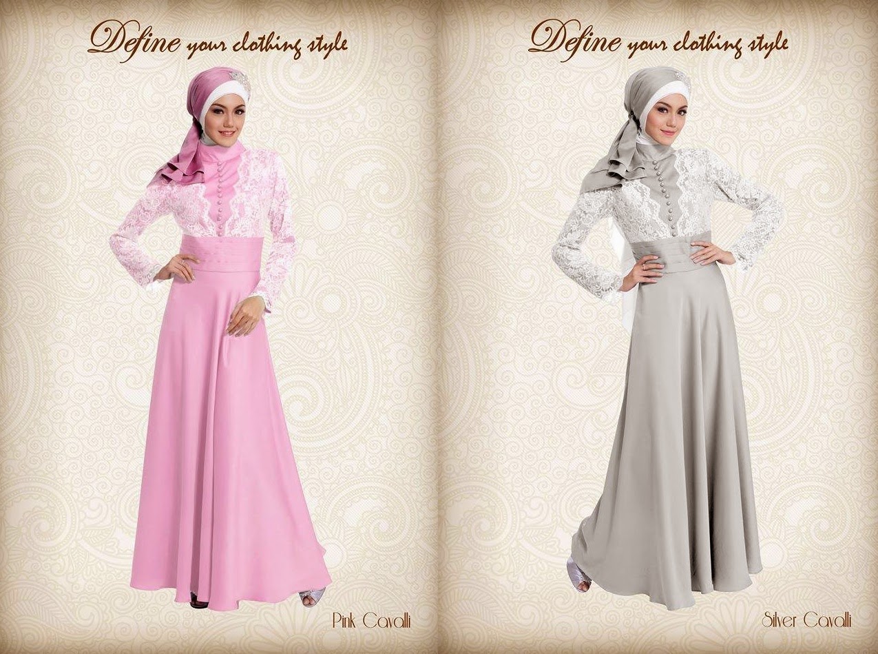 Model Trend Baju Pesta Muslim Modern Sifon 2015 Model