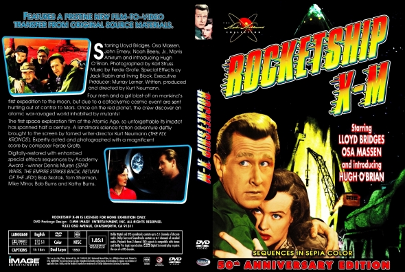 SPACE MONSTER: ROCKETSHIP X-M aka DA TERRA A LUA - 1950