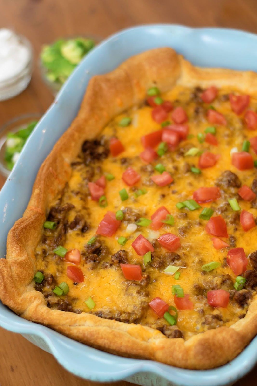 Quick and Easy Taco Pie Recipe - The Kitchen Wife