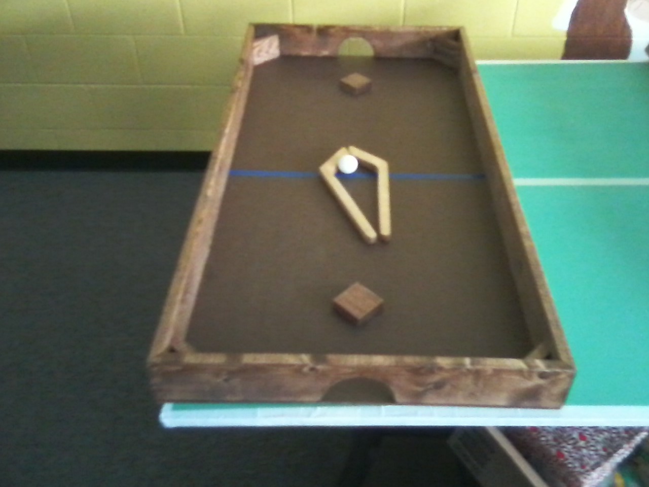 I Love Games! Homemade Nok Hockey Table