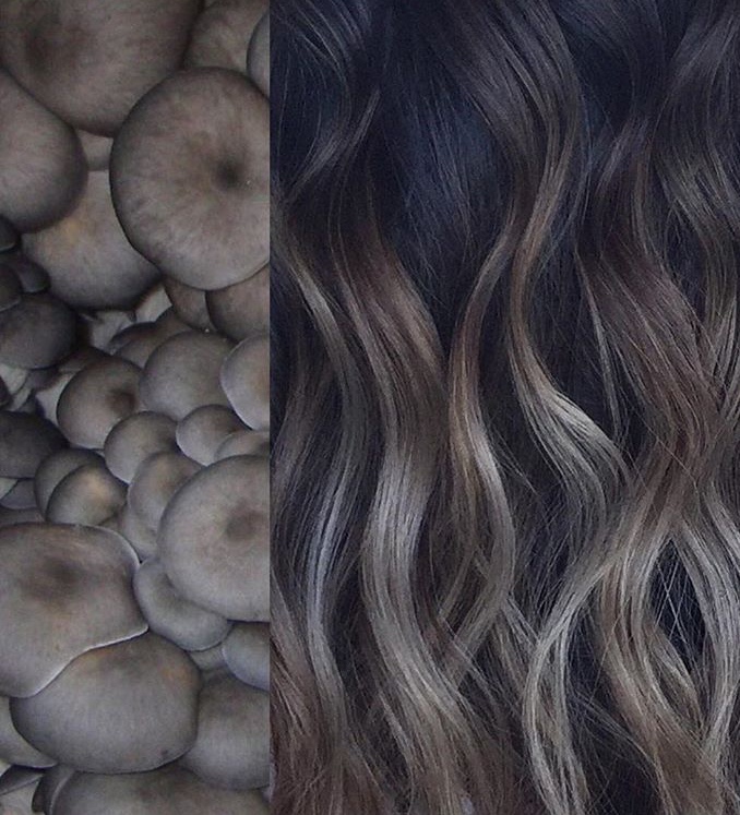 Fall 2018 Hair Trend Mushroom Brunette Lashes Leggings