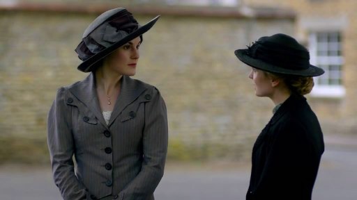 Navy Sophie: Style in Downton Abbey
