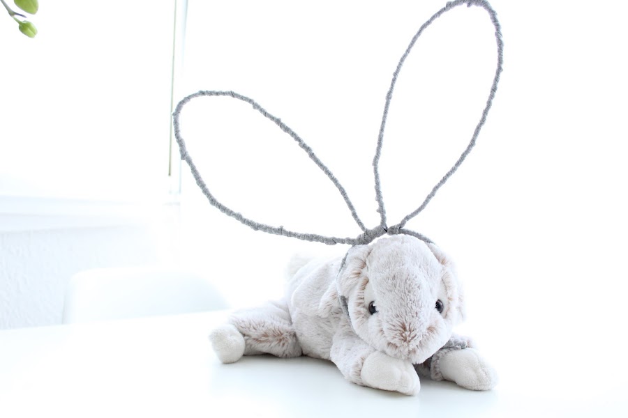 tutorial orejas de conejo para pascua o carnaval 