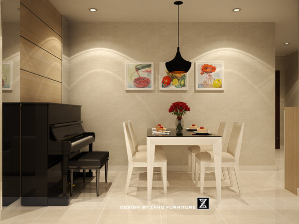 Thiết kế nội thất phòng ăn đẹp hiện đại và ấm cúng 6