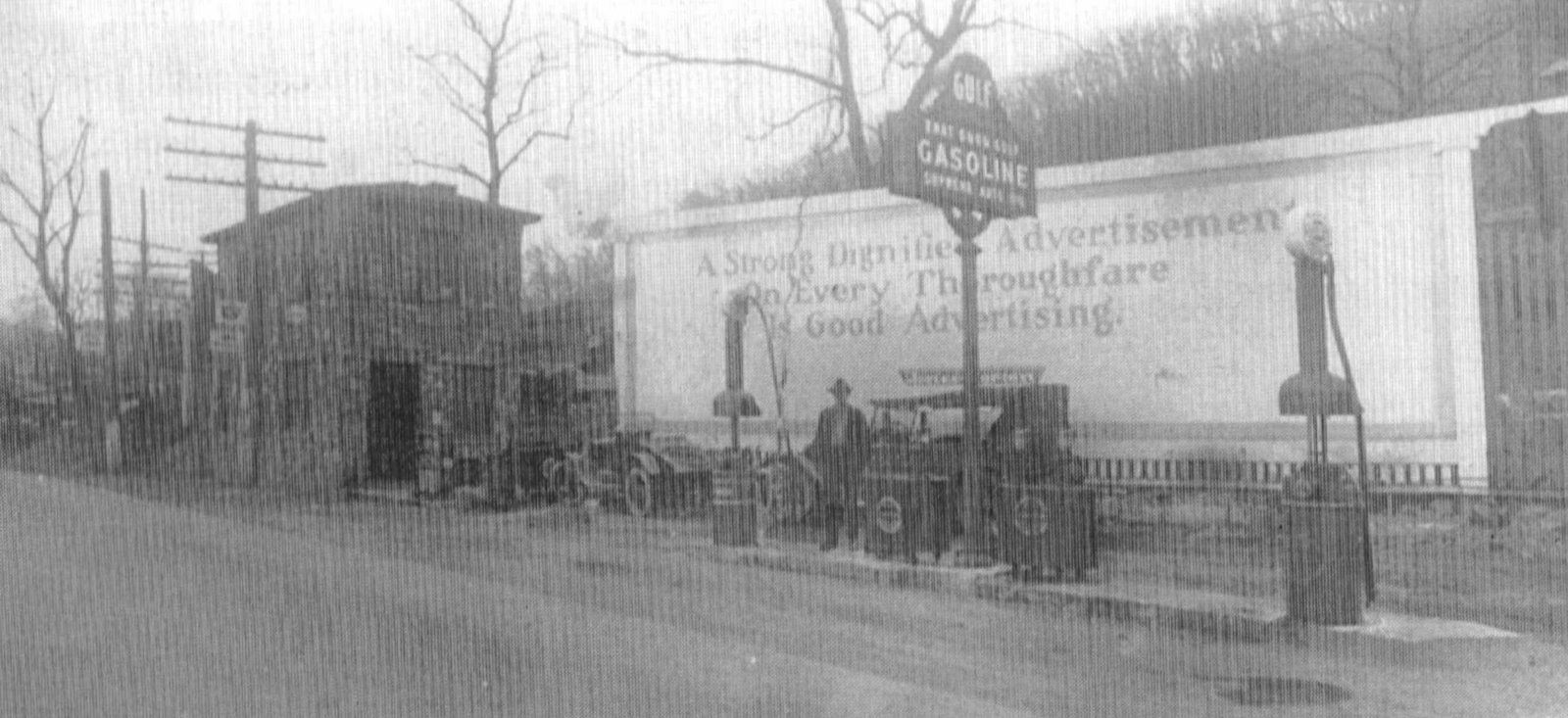 Vintage Johnstown Benscreek Gas Station